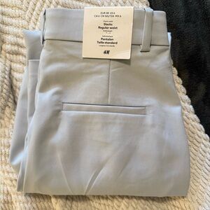 H&M Light blue Trousers